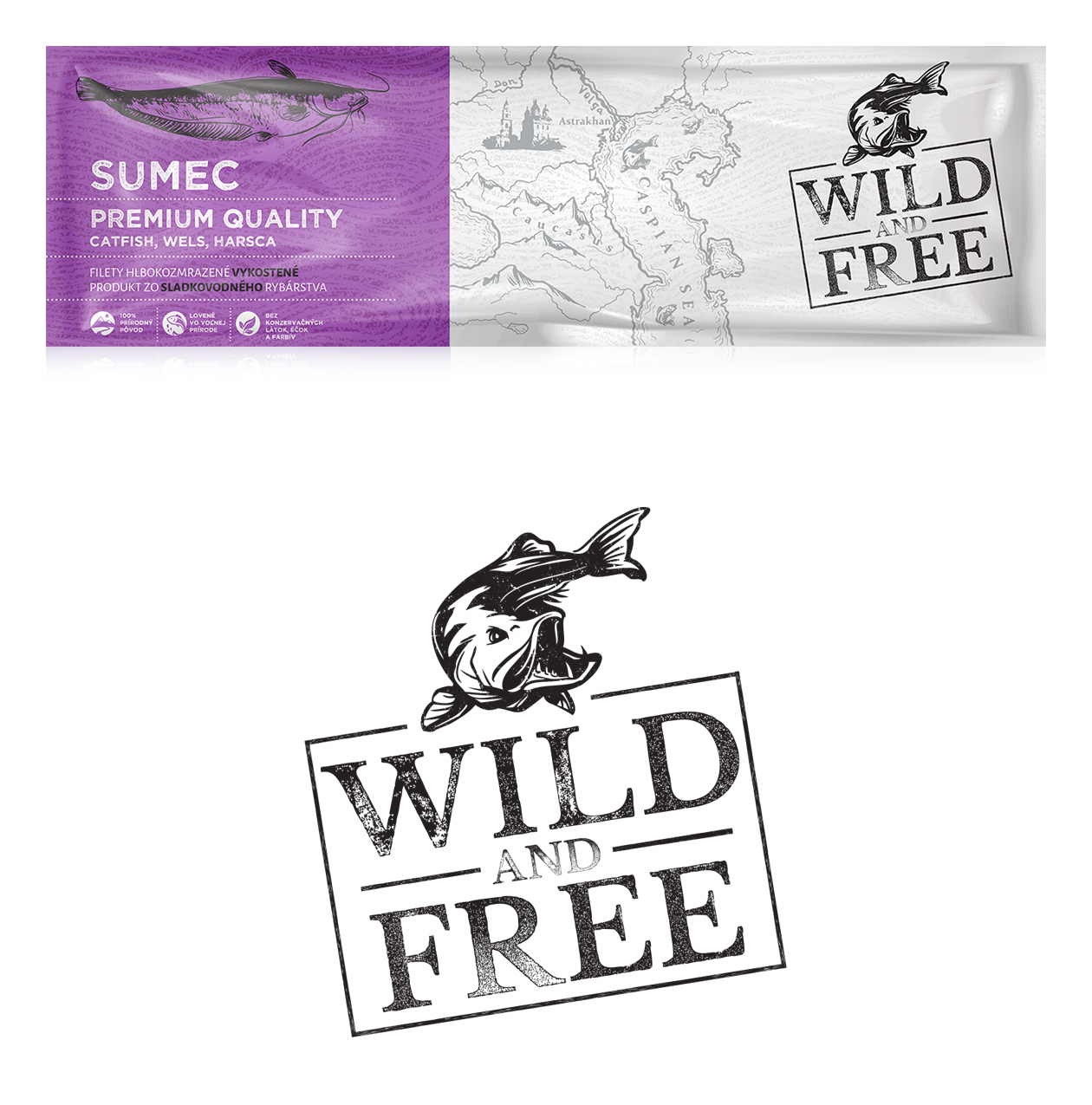 logo branding wild and free 06