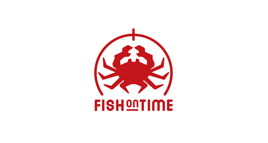 logo design fishontime